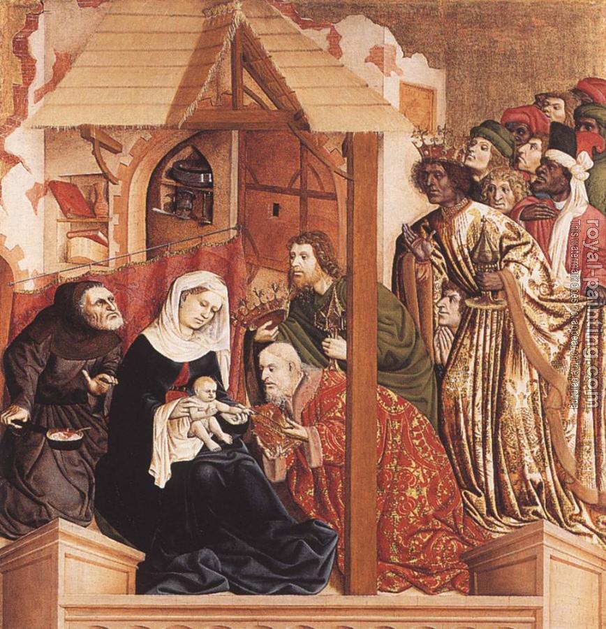 Hans Multscher : The Adoration of the Magi
